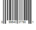 Barcode Image for UPC code 099540377901