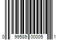 Barcode Image for UPC code 099589000051