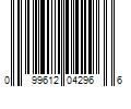 Barcode Image for UPC code 099612042966