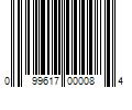 Barcode Image for UPC code 099617000084