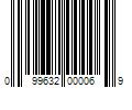 Barcode Image for UPC code 099632000069