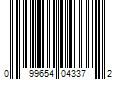 Barcode Image for UPC code 099654043372