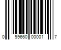 Barcode Image for UPC code 099660000017