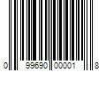 Barcode Image for UPC code 099690000018