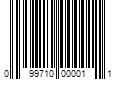 Barcode Image for UPC code 099710000011