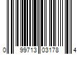 Barcode Image for UPC code 099713031784