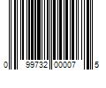 Barcode Image for UPC code 099732000075