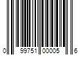 Barcode Image for UPC code 099751000056