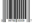 Barcode Image for UPC code 099758000097