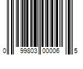 Barcode Image for UPC code 099803000065