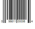 Barcode Image for UPC code 099811000064