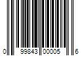 Barcode Image for UPC code 099843000056