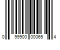 Barcode Image for UPC code 099900000654