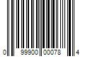 Barcode Image for UPC code 099900000784