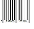 Barcode Image for UPC code 0999000100318