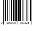 Barcode Image for UPC code 0999000100325