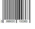 Barcode Image for UPC code 0999000100363