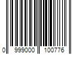 Barcode Image for UPC code 0999000100776