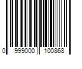 Barcode Image for UPC code 0999000100868