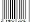 Barcode Image for UPC code 0999000200063