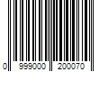 Barcode Image for UPC code 0999000200070