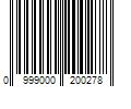 Barcode Image for UPC code 0999000200278