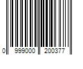 Barcode Image for UPC code 0999000200377