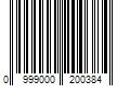 Barcode Image for UPC code 0999000200384