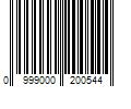 Barcode Image for UPC code 0999000200544