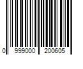 Barcode Image for UPC code 0999000200605