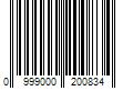 Barcode Image for UPC code 0999000200834