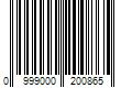 Barcode Image for UPC code 0999000200865