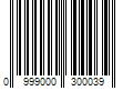 Barcode Image for UPC code 0999000300039