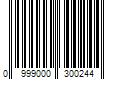 Barcode Image for UPC code 0999000300244