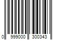 Barcode Image for UPC code 0999000300343