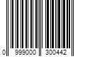 Barcode Image for UPC code 0999000300442