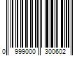 Barcode Image for UPC code 0999000300602