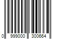 Barcode Image for UPC code 0999000300664