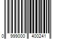 Barcode Image for UPC code 0999000400241