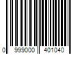 Barcode Image for UPC code 0999000401040