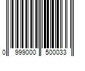 Barcode Image for UPC code 0999000500033