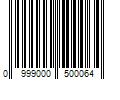 Barcode Image for UPC code 0999000500064