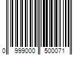 Barcode Image for UPC code 0999000500071