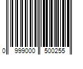 Barcode Image for UPC code 0999000500255