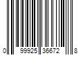 Barcode Image for UPC code 099925366728