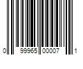 Barcode Image for UPC code 099965000071