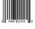 Barcode Image for UPC code 099967000055