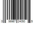 Barcode Image for UPC code 099967240505