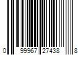 Barcode Image for UPC code 099967274388