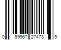 Barcode Image for UPC code 099967274739